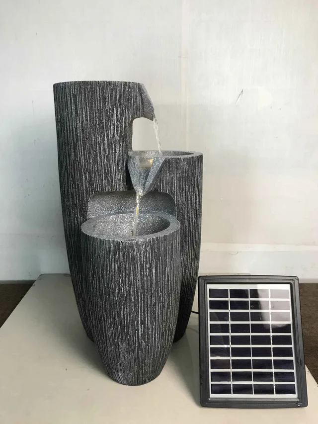 Hotselling morden solar water fountain for garden decoration