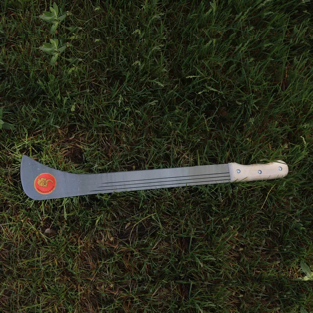 Machete With Wood Grip