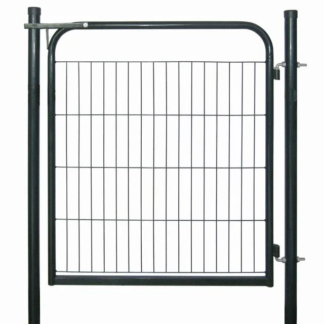 Garden metal gate