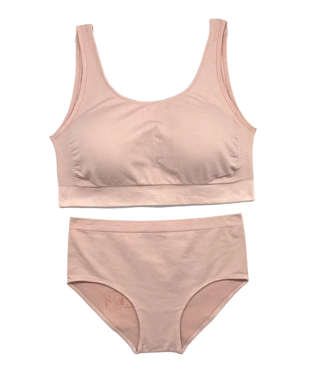 Ladies Seamless Sport Bra Set