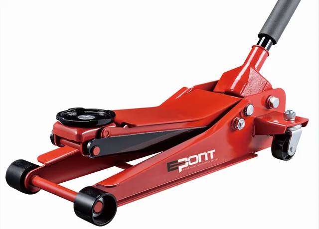Low profile hydraulic floor jack 3T with single pump