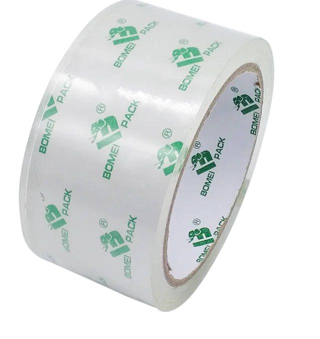 Crystal Clear Packing Tape, Packaging Tape Refill Rolls for Sealing, Moving, Shipping, Office&Storage, BOMEI PACK