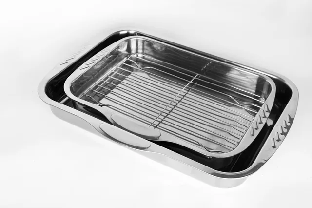 Stainless Steel Turkey Roasting pan with Handle