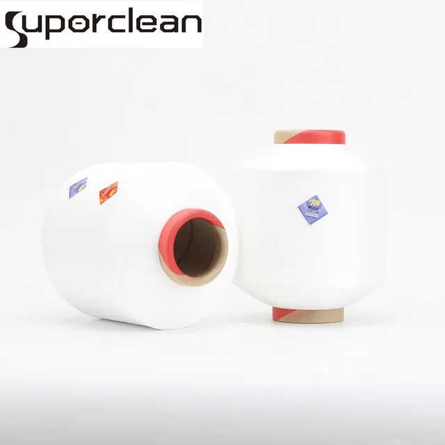 Spandex covered nylon yarn