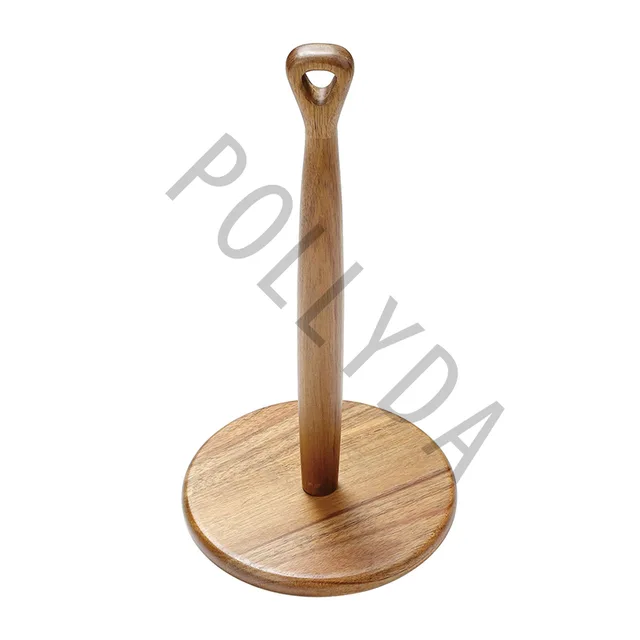 Acacia Wood Paper Towel Holder ACH001