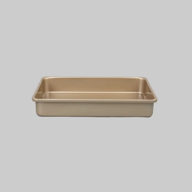 Non-stick bakeware rectangular roaster pan