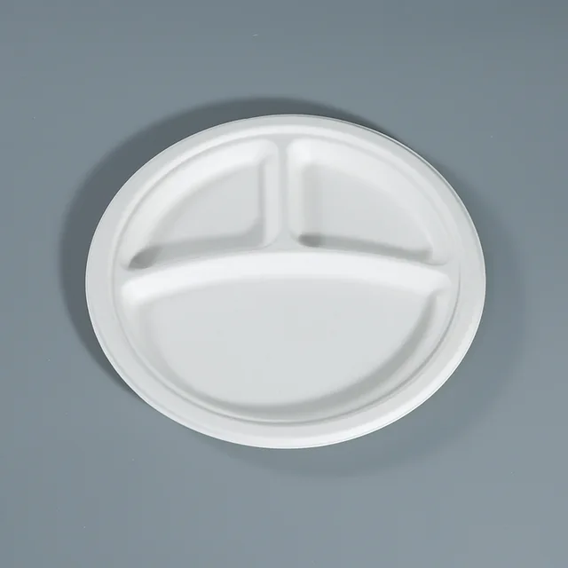 10"3 Compartment Plate