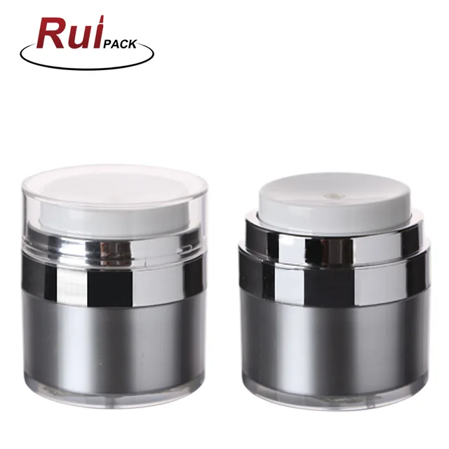 Acrylic airless pump jar