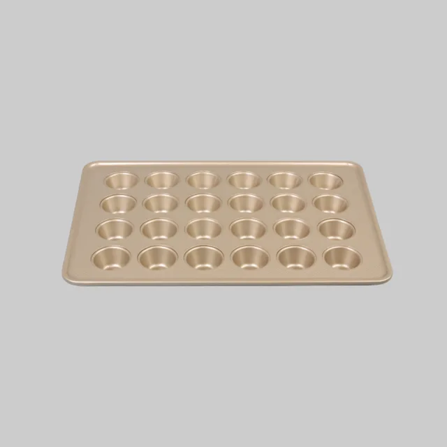 Non-stick bakeware 24 cup muffin pan