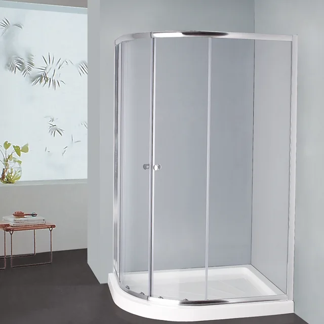 Quadrant shower enclosure