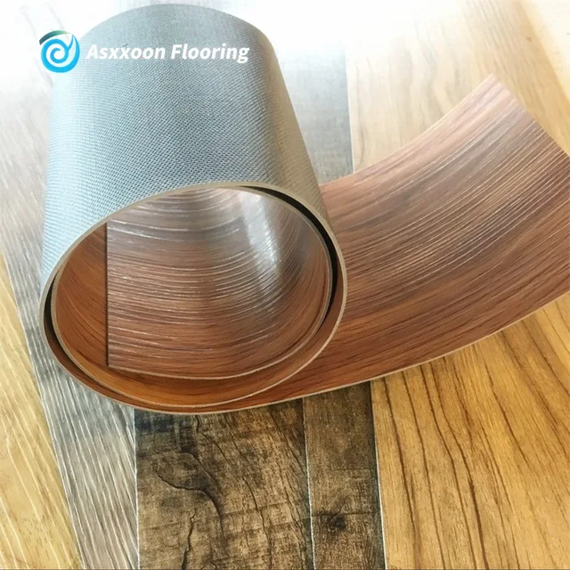 Asxxoon Easy cleaning super high gloss wooden planks dry back flooring
