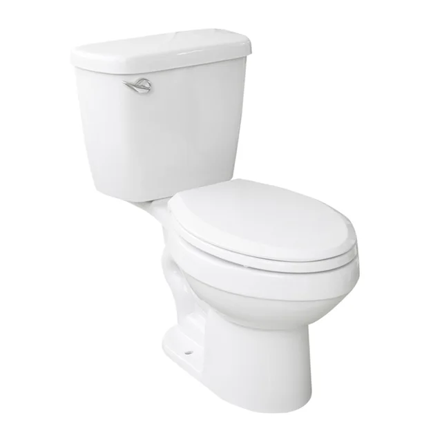 KZ7410 4.8L Elongated two piece toilet, S trap
