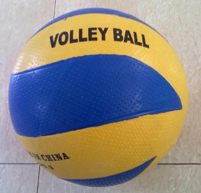 5# Rubber volleyball （two colors）