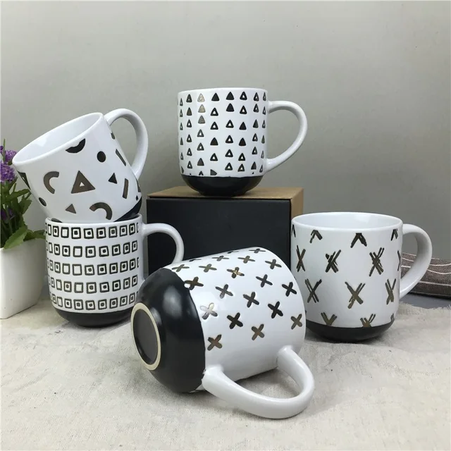 12oz ceramic coffee mug