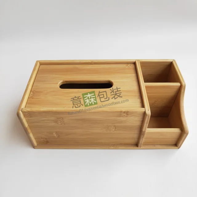 Bamboo Tissue holder