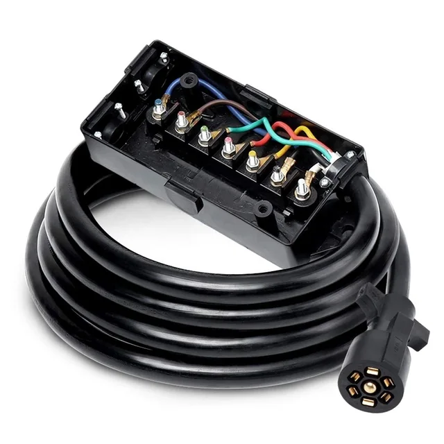 7 pin Weatherproof Trailer Wiring Harness box