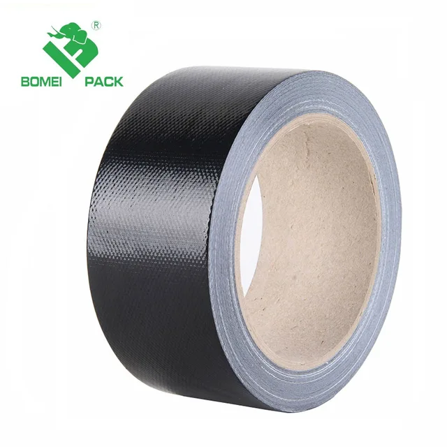Black Duct Tape Roll Crafts, Residue Free Duct Sealing Tape Multi Pack,BOMEI PACK