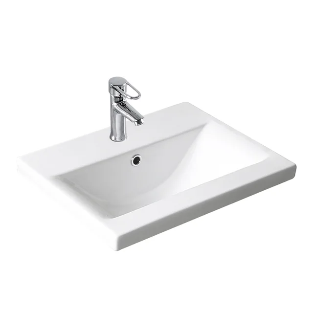 KF6750 Bathroom Countertop Basin, Cabinet Basin, Furniture Basin, 3 sizes for choice