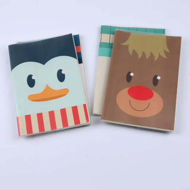 WANSHIFA 2021 Creative Design Color Printed Rubber Cover Notebook