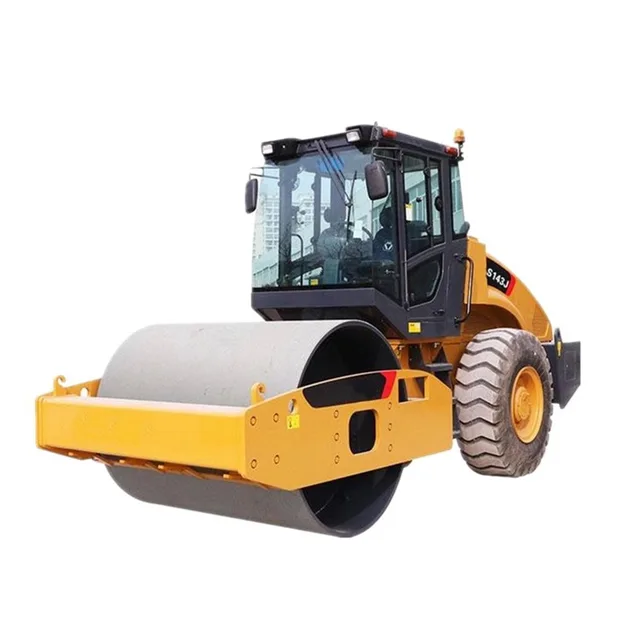 Single drum hydraulic road roller