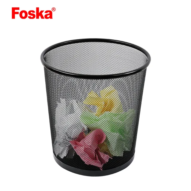 Foska office metal dustbin