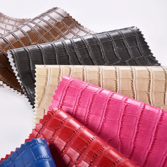 Crocodile PVC Artificial Leather