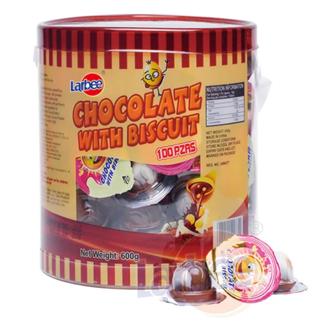 Chocolate with biscuit