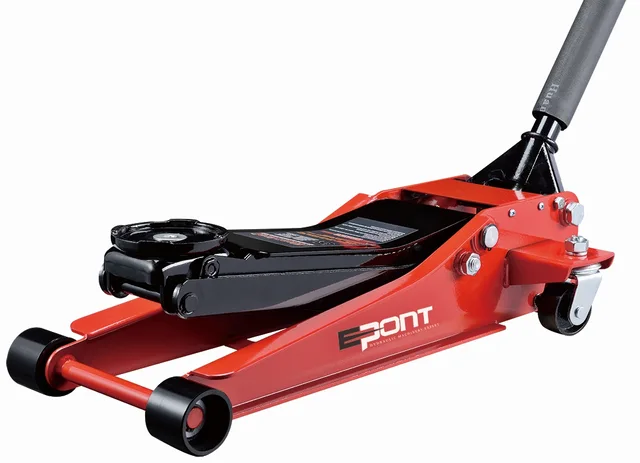 Low profile hydraulic floor jack 3T with double pump
