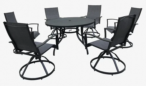 Swivel chair set