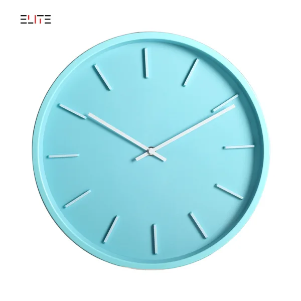 Metal wall clock