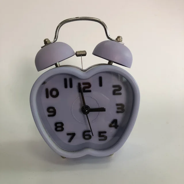 3D numbers twin bell alarm