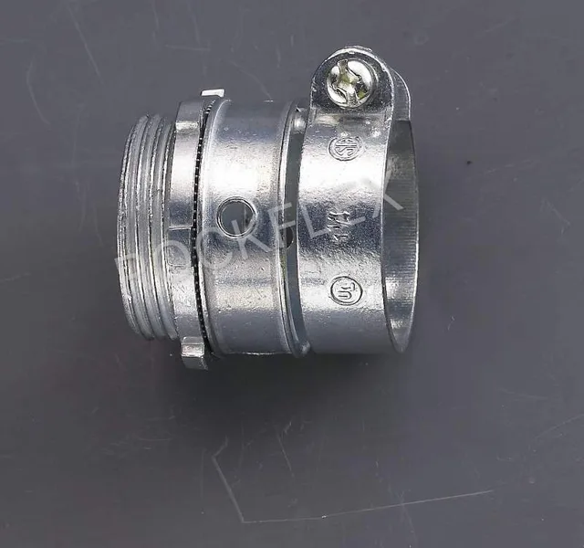 Bx-Flex Connector Straight Squeeze Type