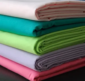 Polyester cotton dyed printed fabric for bed sheet for hotel