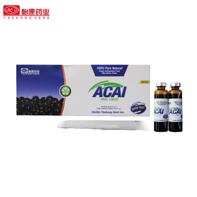 Acai berry oral liquid