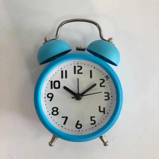 Basic twin bell alarm clock