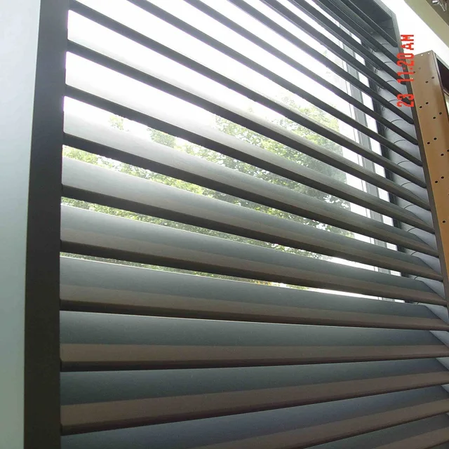 Aluminium louver window