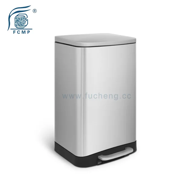 Recentagle Stainless Steel Kitchen Pedal Trash Can