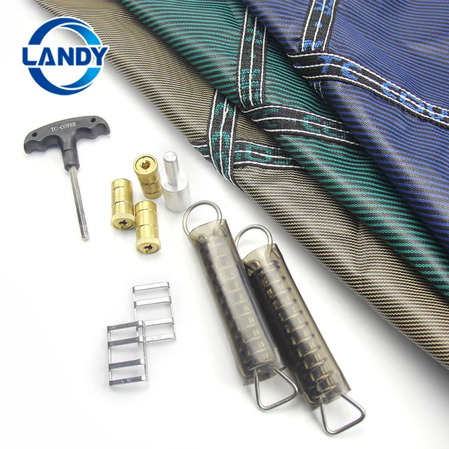 Pool cover accessories