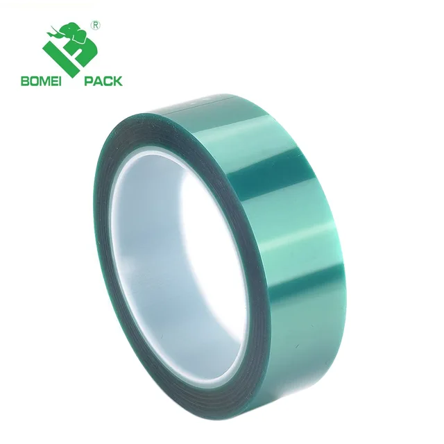 High temperature green PET tape