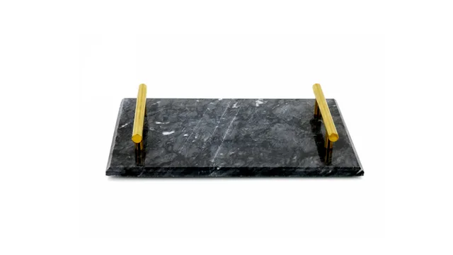 Natural marble jewelry tray simple modern sample room fruit tray