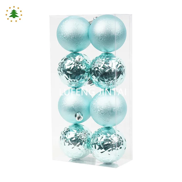 New colour christmas plastic ball