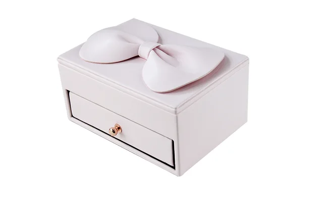 Pink cute lady travel /home accessory cheap jewel storage box /case /bag