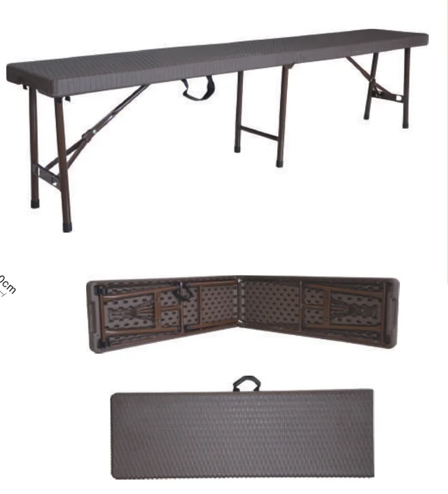 6ft Folding In Half Bench