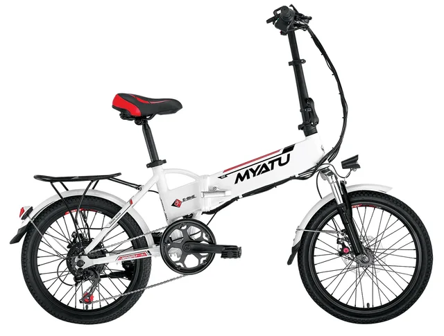 Electric folding bike