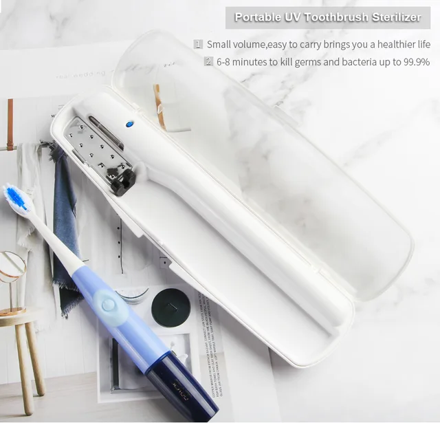 Portable UV Toothbrush Sterilizer