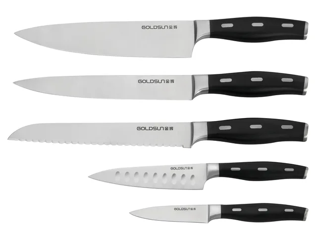 A7D chef's knife, santoku knife, slicing knife, bread knife, steak knife，utility knife, paring knife