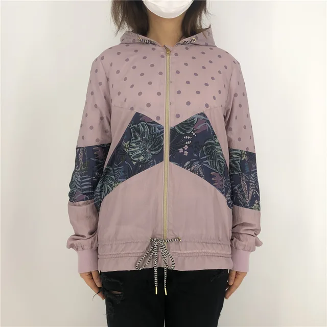 Womens polka dot sport jacket