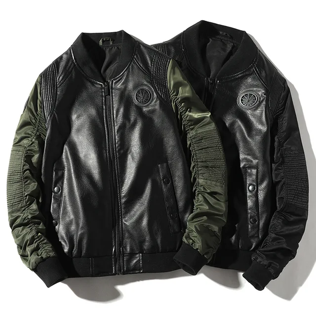 Men pu jacket