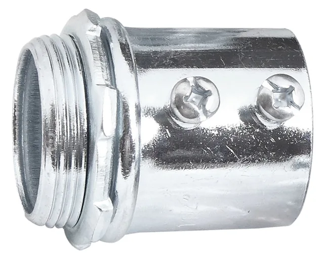 Steel EMT connector