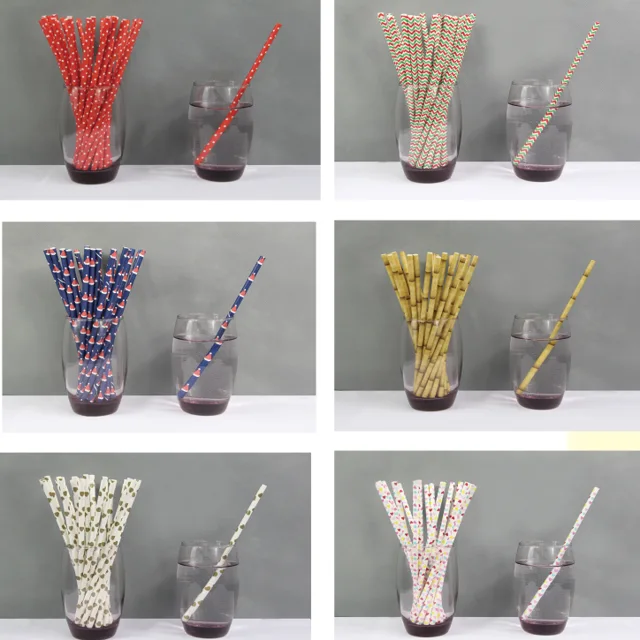 Straight Paper Straw